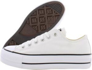 Converse Women's Chuck Taylor All Star Lift Platform Denim Fashion Sneakers