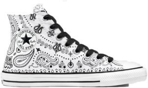 Converse Cons Unisex Chuck Taylor All Star Pro High Top White/Black/White 9 Men/Women 11