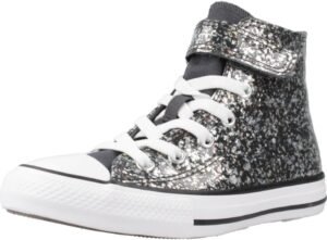 Converse Unisex-Child Chuck Taylor All Star Glitter Easy-on (Little Kid) Sneaker