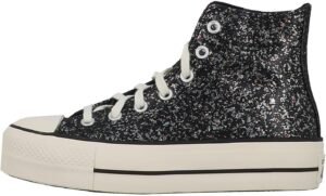 Converse Women's Chuck Taylor All Star Lift Platform Glitter Sneaker