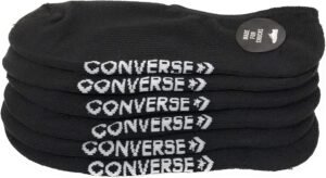 Converse Men's Half Cushion No-Show Socks, 3-Pack