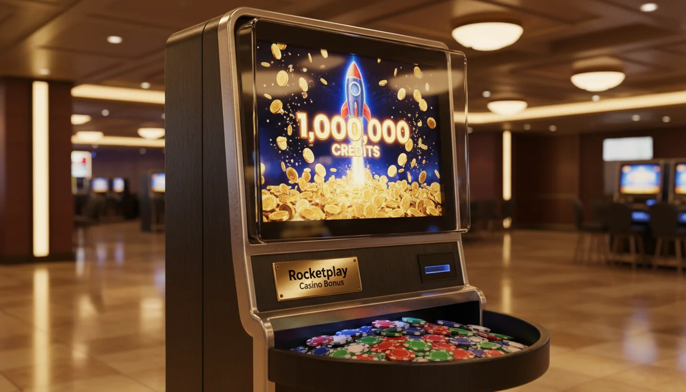 RocketPlay Casino games interface
